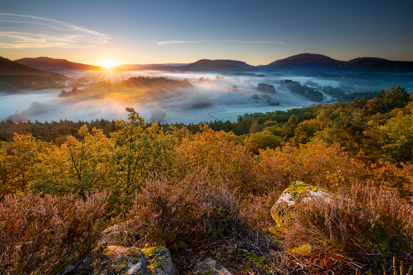 Goldener Tagesanfang